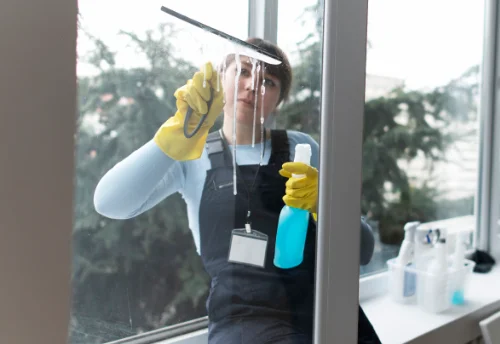 Nettoyage de vitres intérieures et extérieures à Malguénac